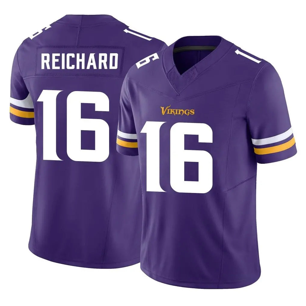 Parkc M.Vikings #16 Will Reichard Player Purple Limited Vapor F.U.S.E. Home Game Stitched Jerseys