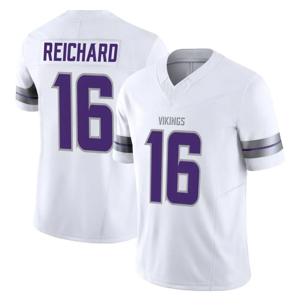 Parkc M.Vikings #16 Will Reichard Player White Limited Alternate Vapor F.U.S.E. Home Game Stitched Jerseys