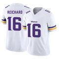 Parkc M.Vikings #16 Will Reichard Player White Limited Vapor F.U.S.E. Home Game Stitched Jerseys