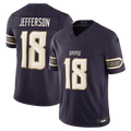 Parkc MN.Vikings #18 Justin Jefferson Purple 2026 Rivalries Collection Limited Stitched Jerseys