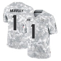 Parkc M.Vikings #1 Kyler Murray Player Arctic Camo Salute To Service Limited Game Stitched Jerseys