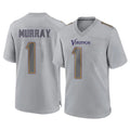 Parkc M.Vikings #1 Kyler Murray Player Gray Atmosphere Fashion Home Game Stitched Jerseys
