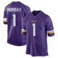 Parkc M.Vikings #1 Kyler Murray Player Purple Home Game Stitched Jerseys