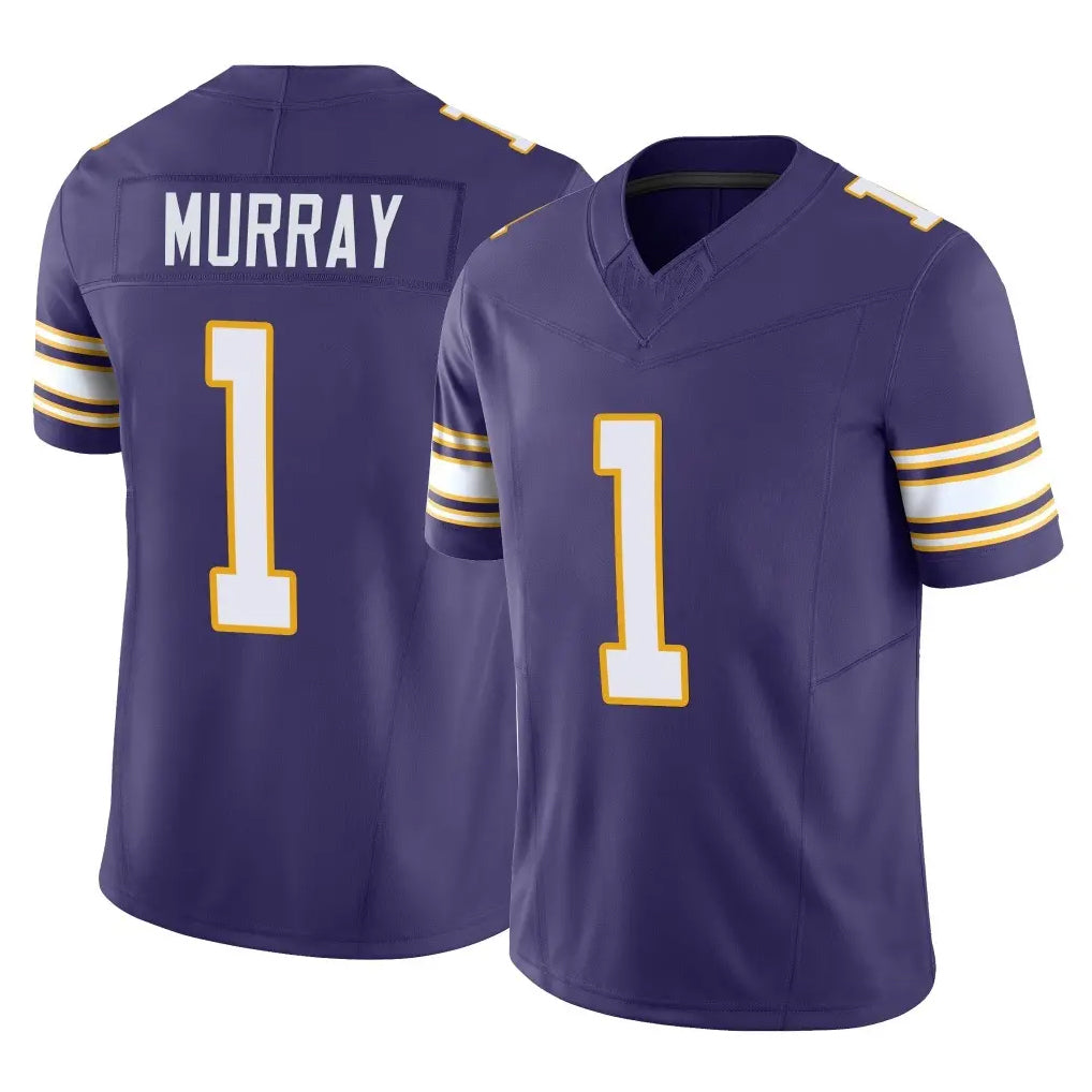 Parkc M.Vikings #1 Kyler Murray Player Purple Limited Classic Vapor F.U.S.E. Home Game Stitched Jerseys