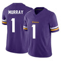 Parkc M.Vikings #1 Kyler Murray Player Purple Limited Vapor F.U.S.E. Home Game Stitched Jerseys