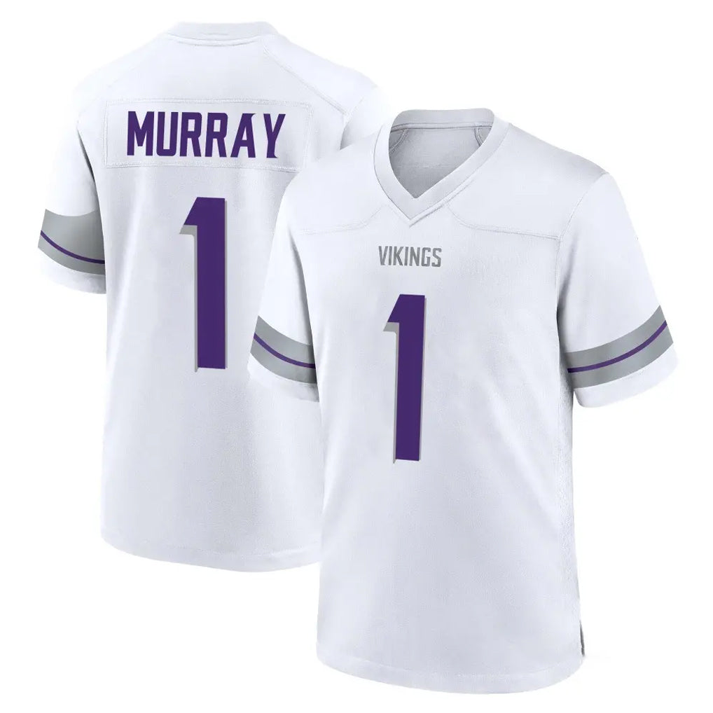 Parkc M.Vikings #1 Kyler Murray Player White Alternate Home Game Stitched Jerseys
