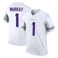 Parkc M.Vikings #1 Kyler Murray Player White Alternate Legend Home Game Stitched Jerseys