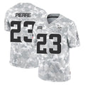 Parkc M.Vikings #23 James Pierre Player Arctic Camo Salute To Service Limited Game Stitched Jerseys
