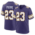 Parkc M.Vikings #23 James Pierre Player Purple Classic Home Game Stitched Jerseys