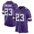 Parkc M.Vikings #23 James Pierre Player Purple Home Game Stitched Jerseys