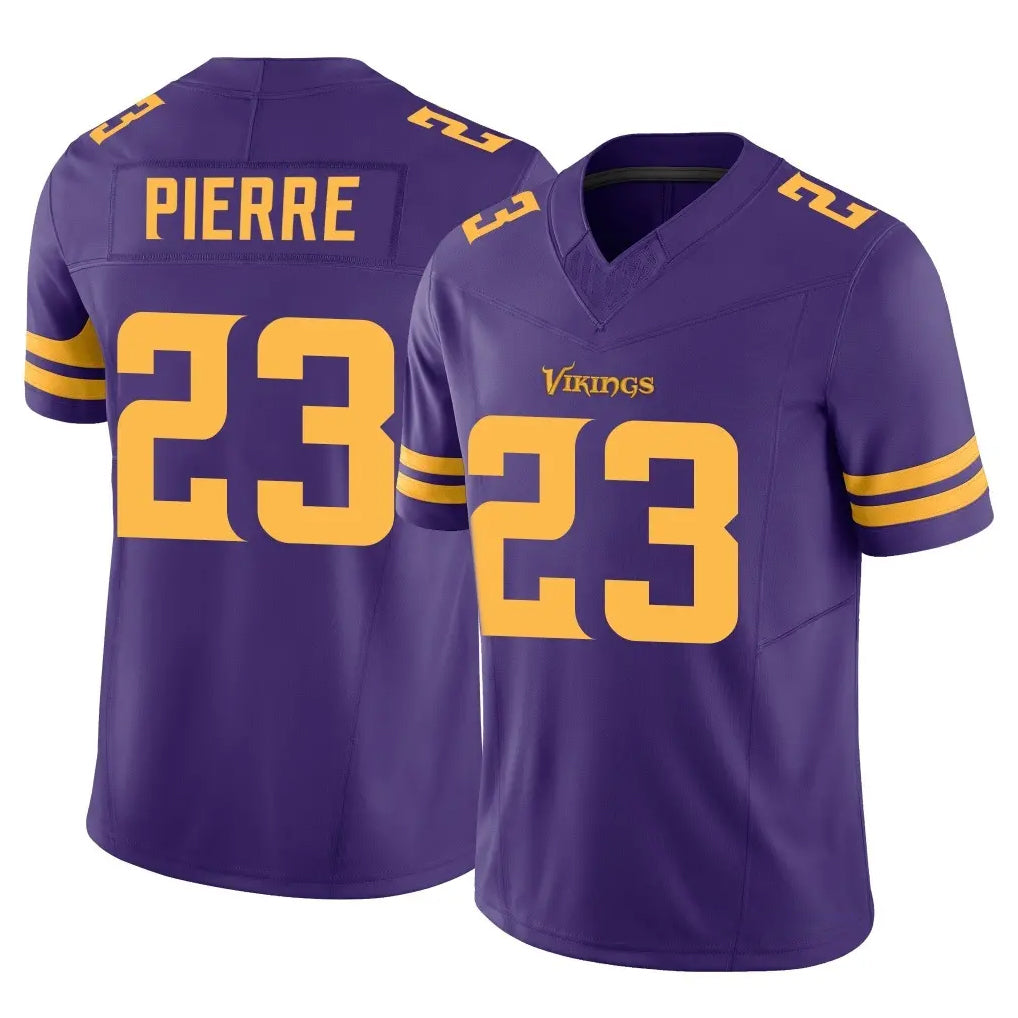 Parkc M.Vikings #23 James Pierre Player Purple Limited Alternate Vapor F.U.S.E. Home Game Stitched Jerseys