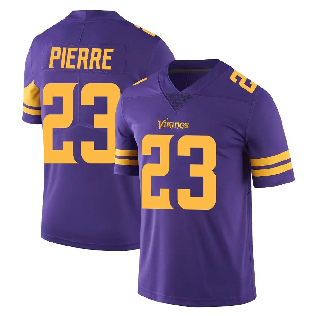 Parkc M.Vikings #23 James Pierre Player Purple Limited Color Rush Home Game Stitched Jerseys