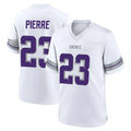 Parkc M.Vikings #23 James Pierre Player White Alternate Home Game Stitched Jerseys