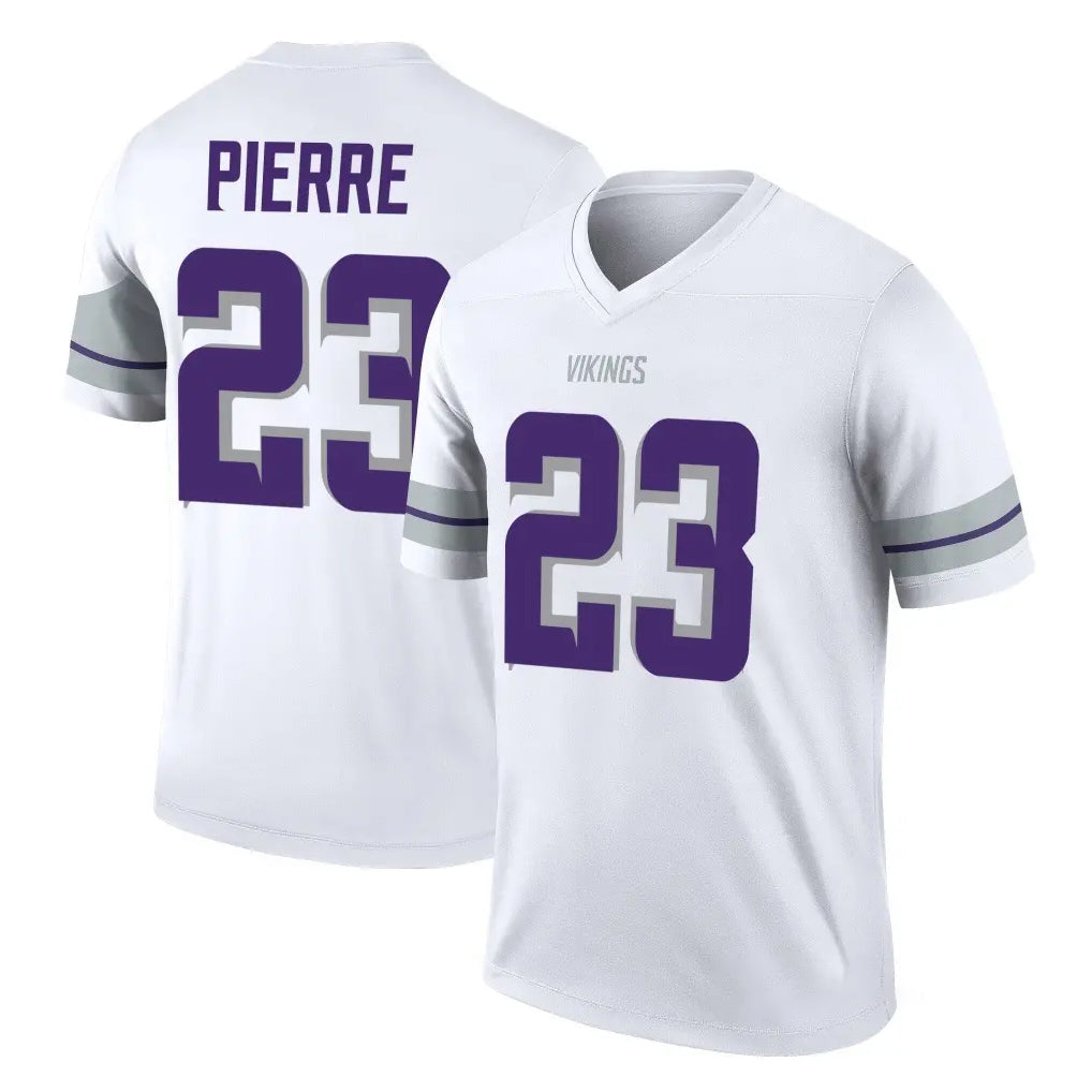 Parkc M.Vikings #23 James Pierre Player White Alternate Legend Home Game Stitched Jerseys
