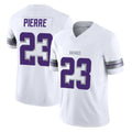 Parkc M.Vikings #23 James Pierre Player White Limited Alternate Vapor F.U.S.E. Home Game Stitched Jerseys