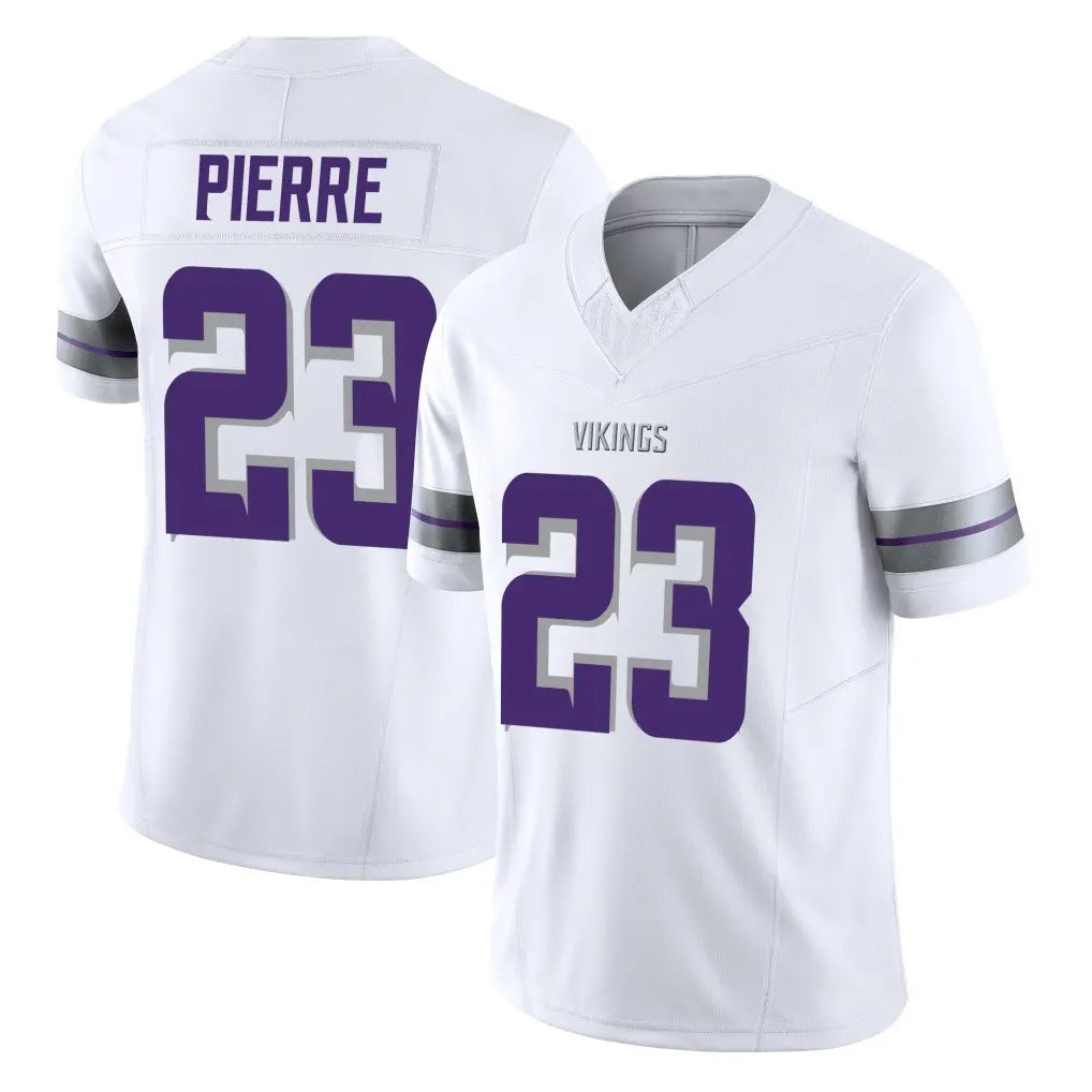Parkc M.Vikings #23 James Pierre Player White Limited Alternate Vapor F.U.S.E. Home Game Stitched Jerseys