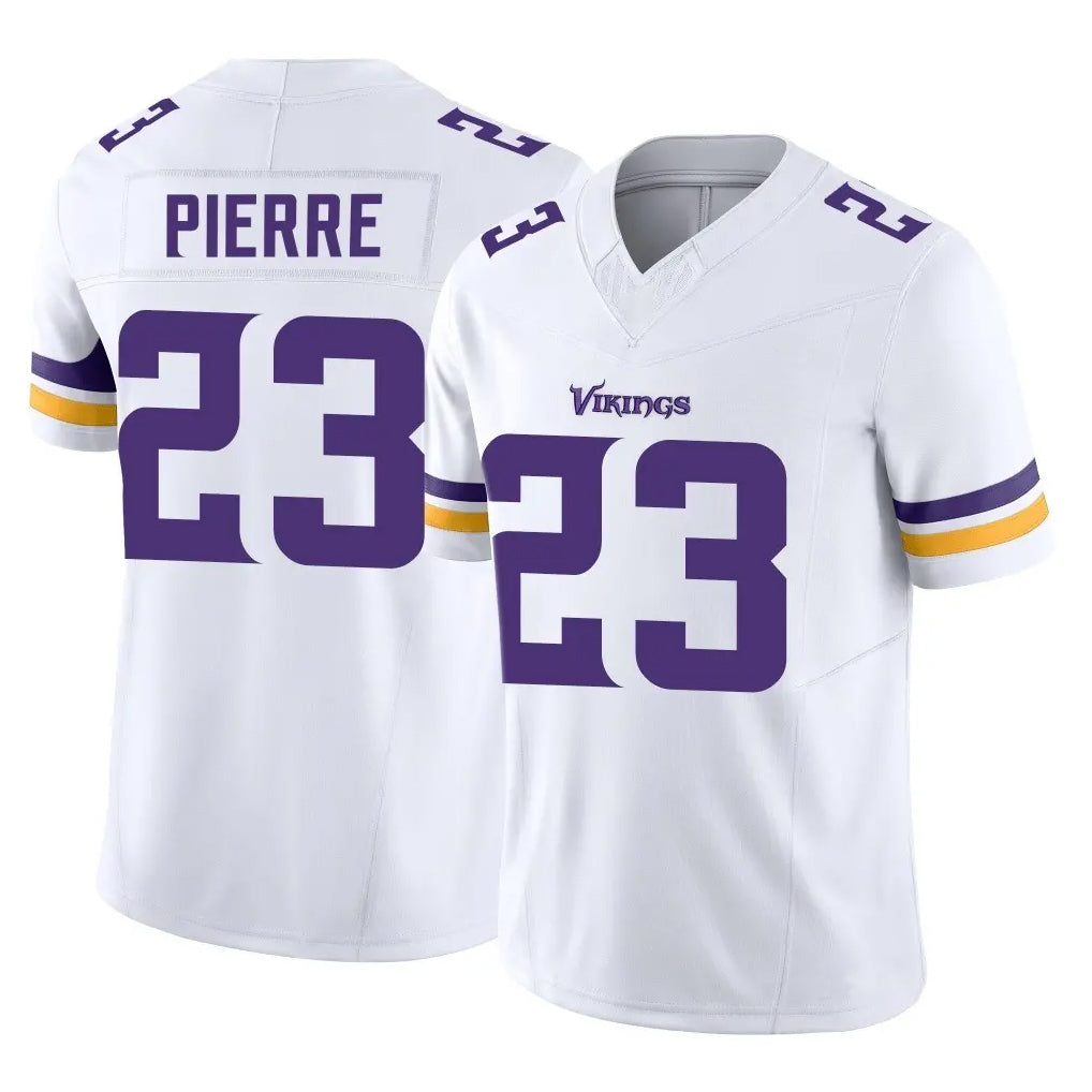 Parkc M.Vikings #23 James Pierre Player White Limited Vapor F.U.S.E. Home Game Stitched Jerseys