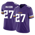 Parkc M.Vikings #27 Jordan Mason Player Purple Limited Vapor F.U.S.E. Home Game Stitched Jerseys