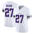 Parkc M.Vikings #27 Jordan Mason Player White Limited Alternate Vapor F.U.S.E. Home Game Stitched Jerseys