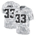 Parkc M.Vikings #33 Aaron Jones Sr. Player Arctic Camo Salute To Service Limited Game Stitched Jerseys