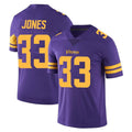 Parkc M.Vikings #33 Aaron Jones Sr. Player Purple Limited Color Rush Home Game Stitched Jerseys