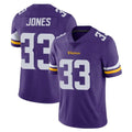 Parkc M.Vikings #33 Aaron Jones Sr. Player Purple Limited Vapor Untouchable Home Game Stitched Jerseys