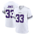 Parkc M.Vikings #33 Aaron Jones Sr. Player White Alternate Home Game Stitched Jerseys