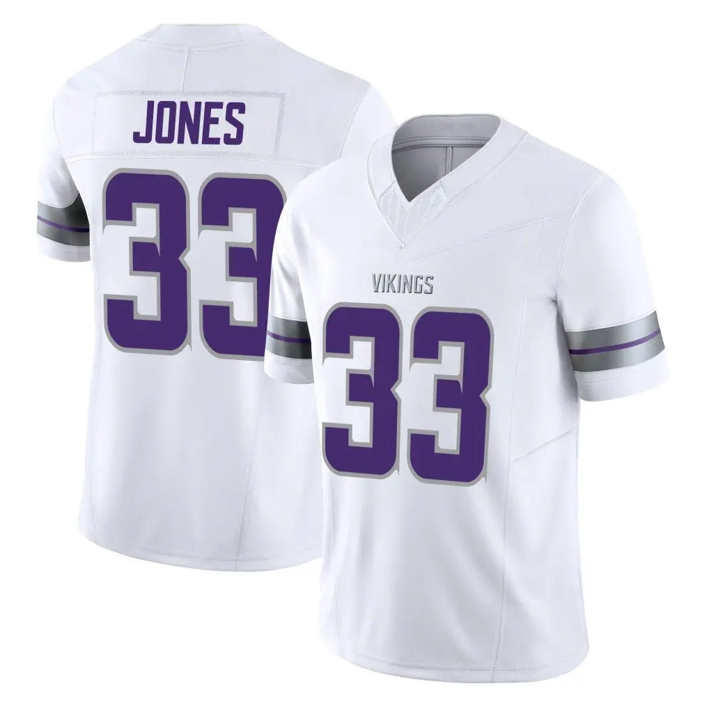 Parkc M.Vikings #33 Aaron Jones Sr. Player White Limited Alternate Vapor F.U.S.E. Home Game Stitched Jerseys