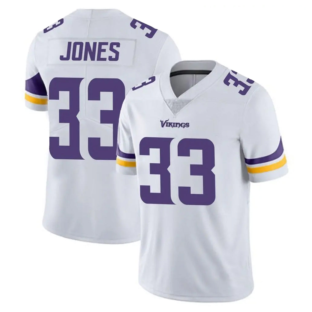 Parkc M.Vikings #33 Aaron Jones Sr. Player White Limited Vapor Untouchable Home Game Stitched Jerseys