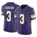 Parkc M.Vikings #3 Jordan Addison Player Purple Limited Classic Vapor F.U.S.E. Home Game Stitched Jerseys