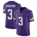 Parkc M.Vikings #3 Jordan Addison Player Purple Limited Vapor Untouchable Home Game Stitched Jerseys