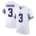 Parkc M.Vikings #3 Jordan Addison Player White Alternate Legend Home Game Stitched Jerseys