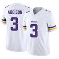 Parkc M.Vikings #3 Jordan Addison Player White Limited Vapor F.U.S.E. Home Game Stitched Jerseys