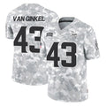 Parkc M.Vikings #43 Andrew Van Ginkel Player Arctic Camo Salute To Service Limited Game Stitched Jerseys
