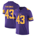 Parkc M.Vikings #43 Andrew Van Ginkel Player Purple Limited Color Rush Home Game Stitched Jerseys