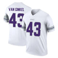 Parkc M.Vikings #43 Andrew Van Ginkel Player White Alternate Legend Home Game Stitched Jerseys