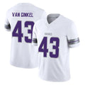Parkc M.Vikings #43 Andrew Van Ginkel Player White Limited Alternate Vapor F.U.S.E. Home Game Stitched Jerseys