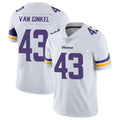 Parkc M.Vikings #43 Andrew Van Ginkel Player White Limited Vapor Untouchable Home Game Stitched Jerseys