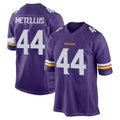 Parkc M.Vikings #44 Josh Metellus Player Purple Home Game Stitched Jerseys