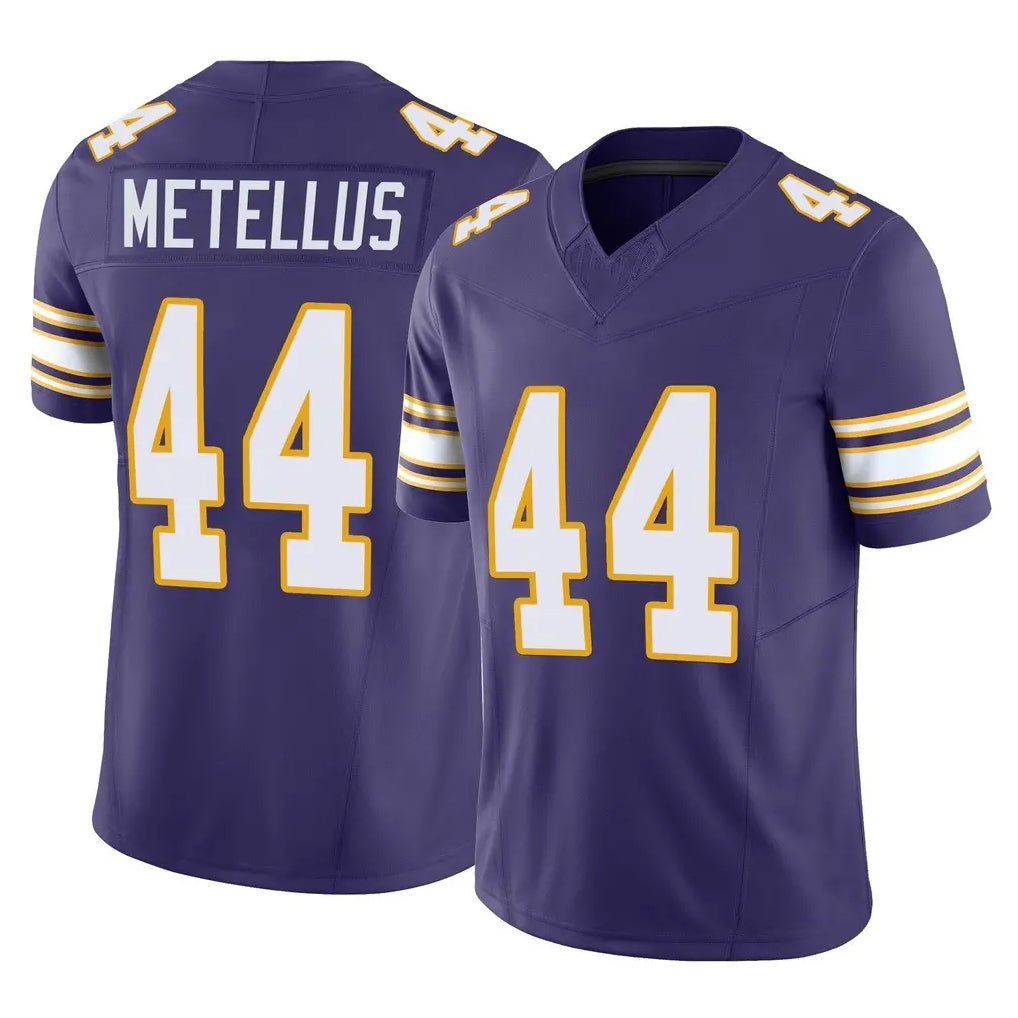 Parkc M.Vikings #44 Josh Metellus Player Purple Limited Classic Vapor F.U.S.E. Home Game Stitched Jerseys