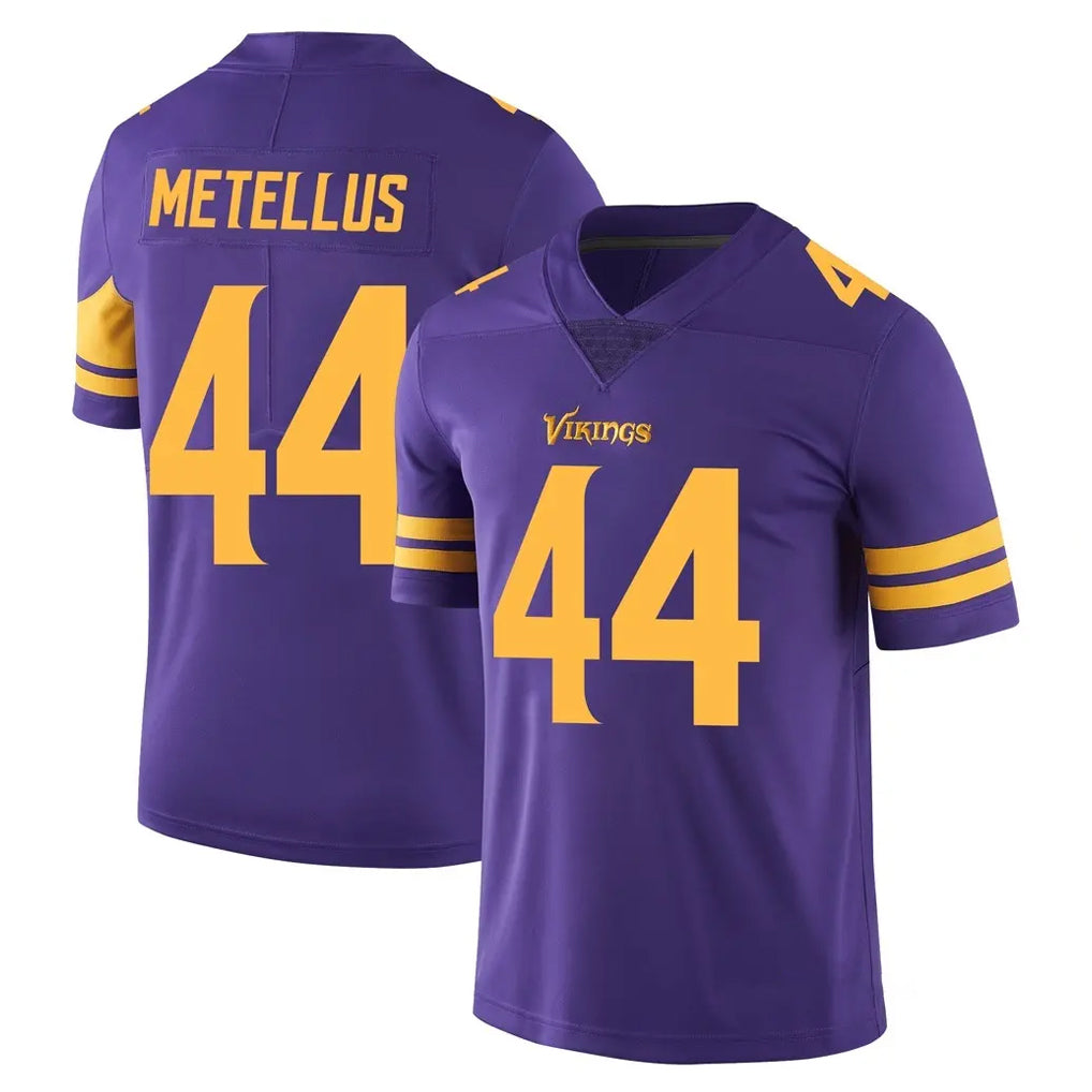 Parkc M.Vikings #44 Josh Metellus Player Purple Limited Color Rush Home Game Stitched Jerseys