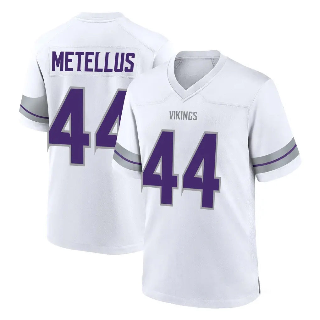 Parkc M.Vikings #44 Josh Metellus Player White Alternate Home Game Stitched Jerseys