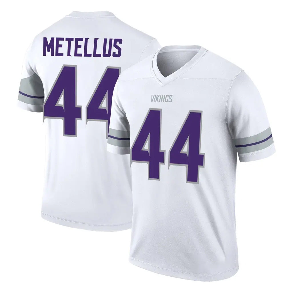 Parkc M.Vikings #44 Josh Metellus Player White Alternate Legend Home Game Stitched Jerseys