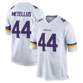 Parkc M.Vikings #44 Josh Metellus Player White Home Game Stitched Jerseys
