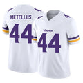 Parkc M.Vikings #44 Josh Metellus Player White Limited Vapor F.U.S.E. Home Game Stitched Jerseys