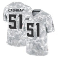 Parkc M.Vikings #51 Blake Cashman Player Arctic Camo Salute To Service Limited Game Stitched Jerseys