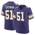 Parkc M.Vikings #51 Blake Cashman Player Purple Classic Home Game Stitched Jerseys