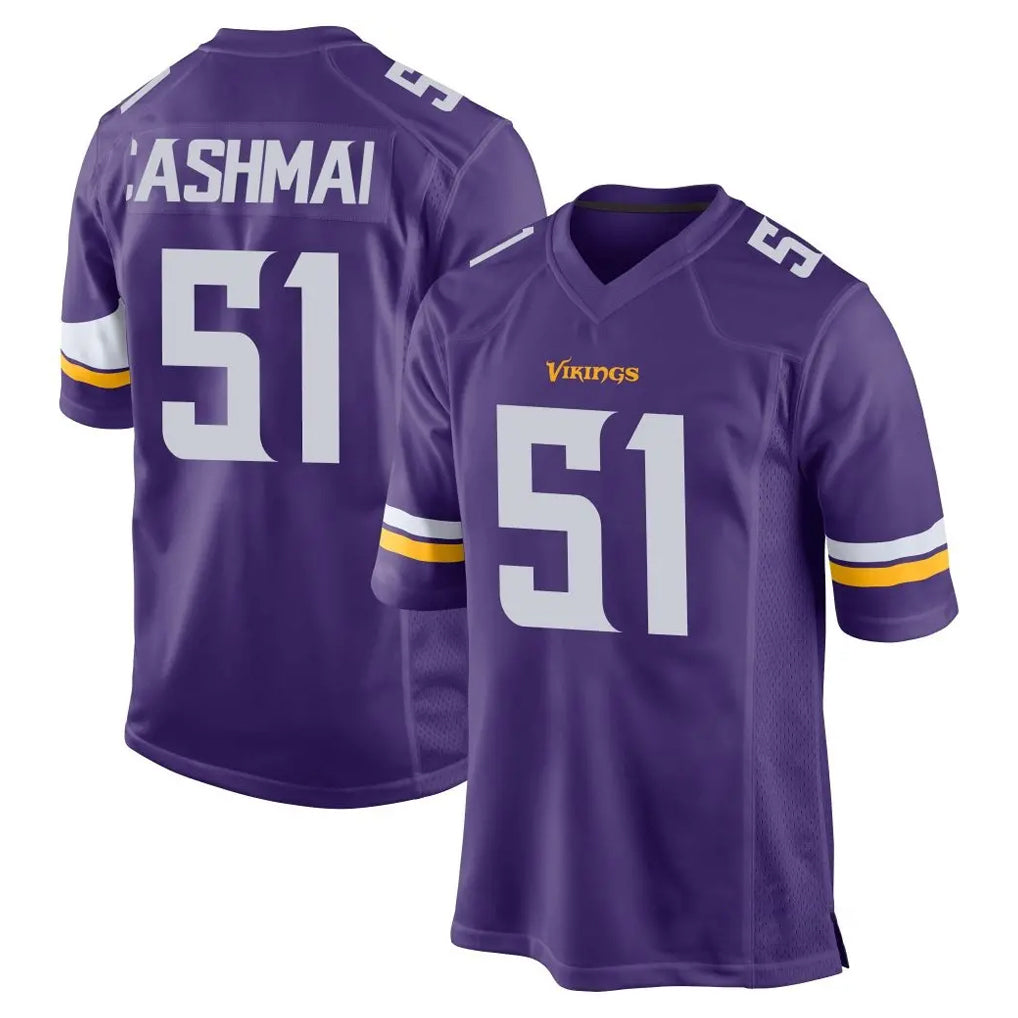 Parkc M.Vikings #51 Blake Cashman Player Purple Home Game Stitched Jerseys