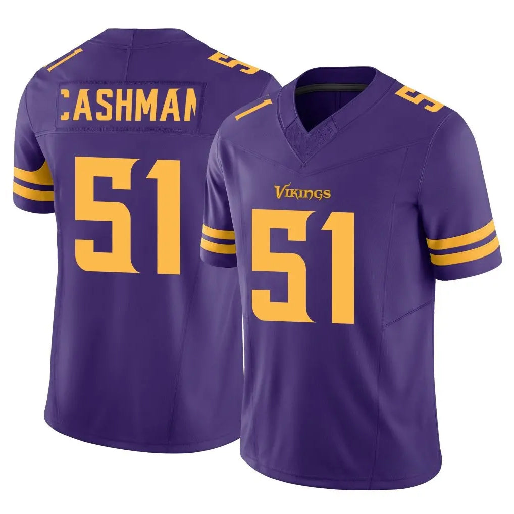 Parkc M.Vikings #51 Blake Cashman Player Purple Limited Alternate Vapor F.U.S.E. Home Game Stitched Jerseys