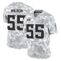 Parkc M.Vikings #55 Eric Wilson Player Arctic Camo Salute To Service Limited Game Stitched Jerseys